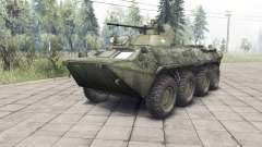 O BTR-82A v1.3 para Spin Tires