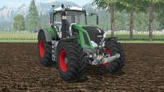 Fendt 828 Vario shamrock green para Farming Simulator 2015