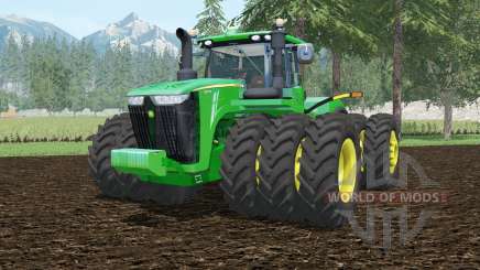 A John Deere 9620R tripleᶊ para Farming Simulator 2015