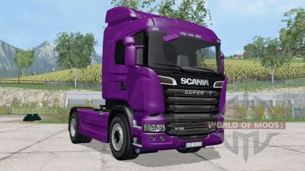 Scania R730 Streamline purple para Farming Simulator 2015