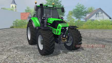 Deutz-Fahr 7250 TTV Agrotron vivid malachite para Farming Simulator 2013