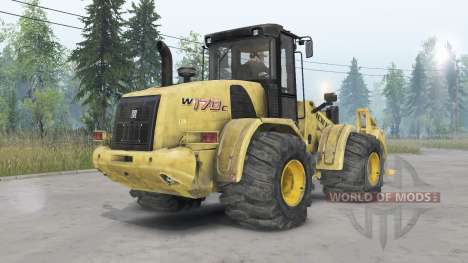 New Holland W170C para Spin Tires