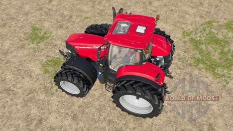Case IH tractors with added Row Crop wheels para Farming Simulator 2017