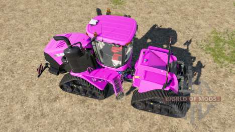 Case IH Steiger Quadtrac in color pink para Farming Simulator 2017