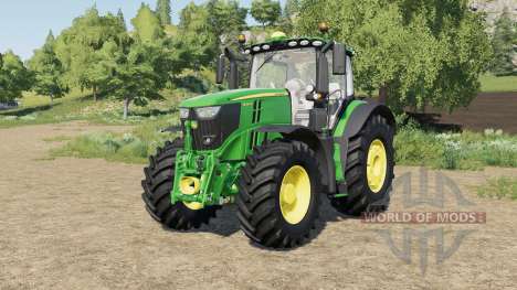 John Deere 6R-series tire selection para Farming Simulator 2017