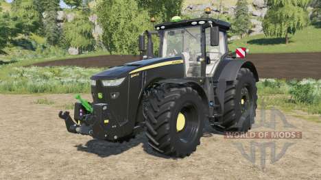 John Deere 8R-series black version para Farming Simulator 2017