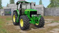 John Deere 7430 Premium animated display para Farming Simulator 2017