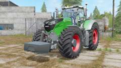Fendt 1000 Vario with weight para Farming Simulator 2017