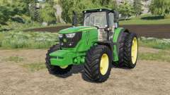 John Deere 6M-series Mitas&Michelin tires para Farming Simulator 2017