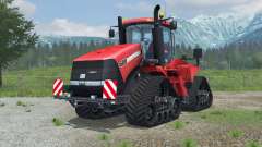 Case IH Steiger 600 Quadtrac license plate para Farming Simulator 2013