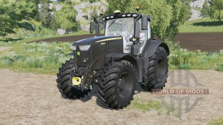 A John Deere 6R-série Black Editioꞑ para Farming Simulator 2017