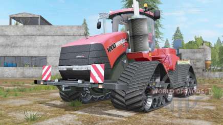 Case IH Steiger 1000 Quadtrac Red Baron para Farming Simulator 2017