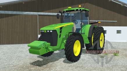 John Deere 8345R double wheels para Farming Simulator 2013