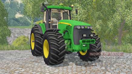 A John Deere 8520 pantone greeꞑ para Farming Simulator 2015
