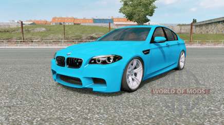 BMW M5 (F10) 2012 v5.0 para Euro Truck Simulator 2
