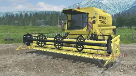 New Holland TX65 dynamic exhaust para Farming Simulator 2013