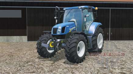 New Holland T6.160 no brackets para Farming Simulator 2015