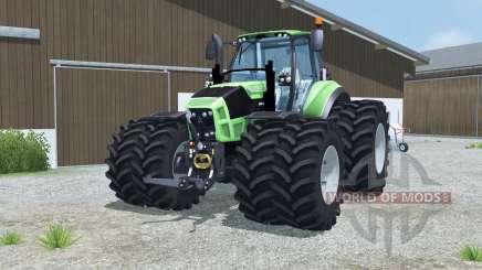 Deutz-Fahr 7250 TTV Agrotron dual wheels para Farming Simulator 2013