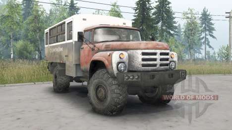 ZIL-133GÂ 4x4 para Spin Tires