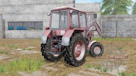 MTZ-82 Bielorrússia com carregador para Farming Simulator 2017