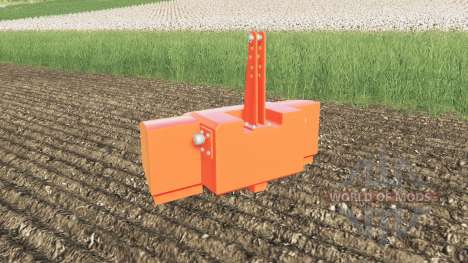 Fendt weight 2800 kg. para Farming Simulator 2017