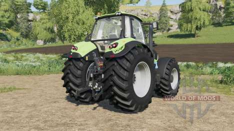 Deutz-Fahr Serie 7 TTV Agrotron with new tire para Farming Simulator 2017