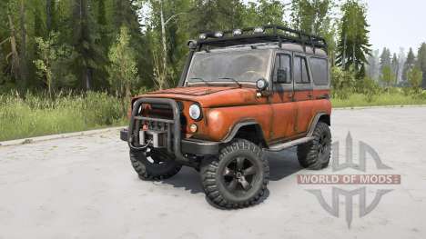 UAZ-31514 para Spintires MudRunner