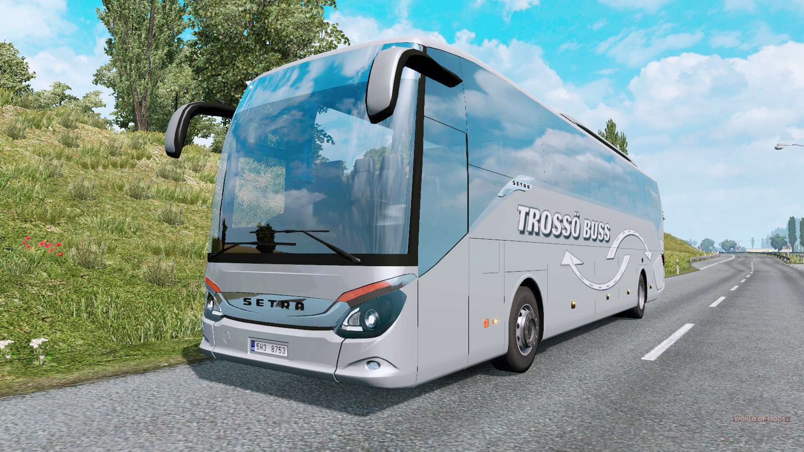 Mod Ônibus. Euro Truck Simulator 2 , Mod Bus