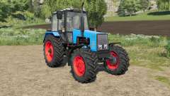 MTZ-1221 Bielorrússia escolha a cor do corpo e rodas para Farming Simulator 2017