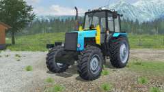 MTZ-1221 Bielorrússia trator com um carregador de para Farming Simulator 2013