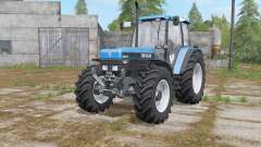 New Holland 8340 rich electric blue para Farming Simulator 2017