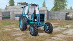 MTZ-82 Bielorrússia na cor azul para Farming Simulator 2017