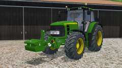 John Deere 6830 Premium weight para Farming Simulator 2015