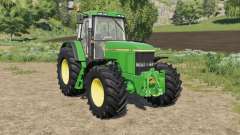 John Deere 7010 various wheel configurations para Farming Simulator 2017