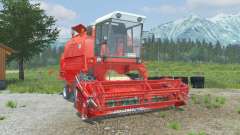 Bizon Rekord Z058 coral red para Farming Simulator 2013