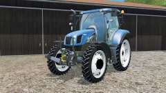 New Holland T6.160 changing wheels para Farming Simulator 2015