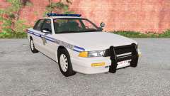 Gavril Grand Marshall US 50 States Police para BeamNG Drive