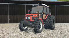 Zetor 7745 rear twin wheels para Farming Simulator 2015
