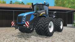 New Holland T9.565 with dual float wheels para Farming Simulator 2015