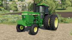 John Deere 4440 eight tire options para Farming Simulator 2017