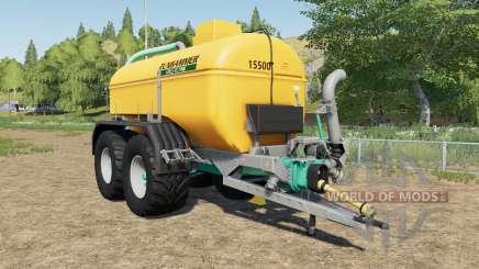 Zunhammer SKE 15.5 PU mudguards choice para Farming Simulator 2017