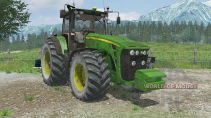 A John Deere 8430 manual ignitioꞑ para Farming Simulator 2013