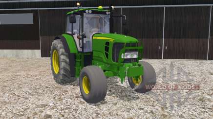 John Deere 6130 frontloader console para Farming Simulator 2015