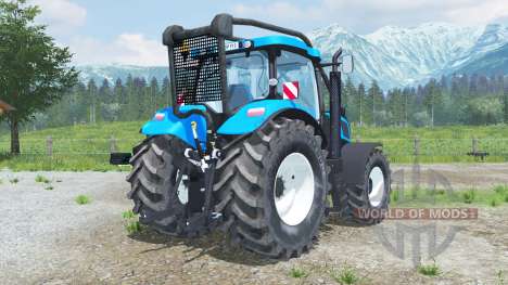 A New Holland T7050 Foreꜱt para Farming Simulator 2013