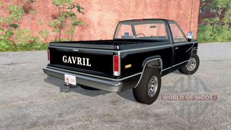 Gavril D-Series 70s para BeamNG Drive