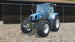 New Holland T6.160 replaceable tires para Farming Simulator 2015