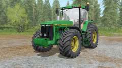 John Deere 8400&8410 nowa dirt skory para Farming Simulator 2017