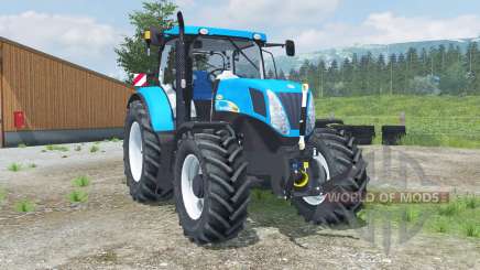 New Holland T7040 front loader para Farming Simulator 2013