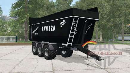 Ravizza Millenium 7200 SI black para Farming Simulator 2015