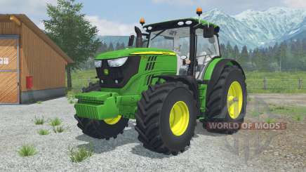 John Deere 6170R&6210R MoreRealistic para Farming Simulator 2013